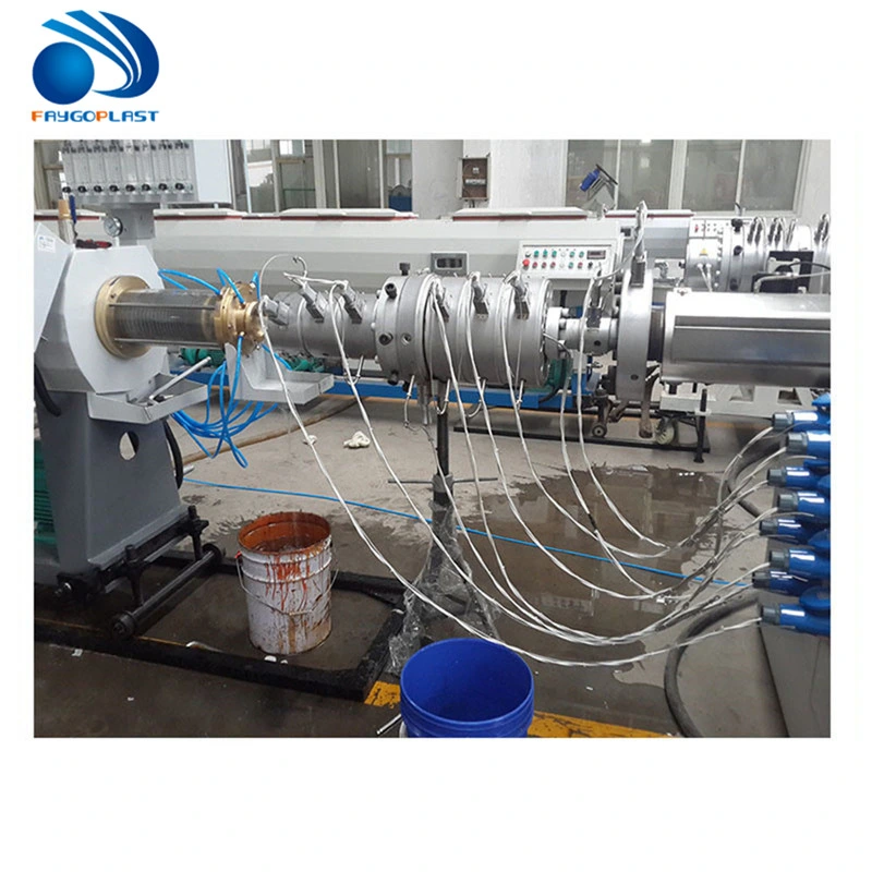 PP de HDPE de alta velocidad de la línea de extrusión de tubos de plástico con el precio de fábrica