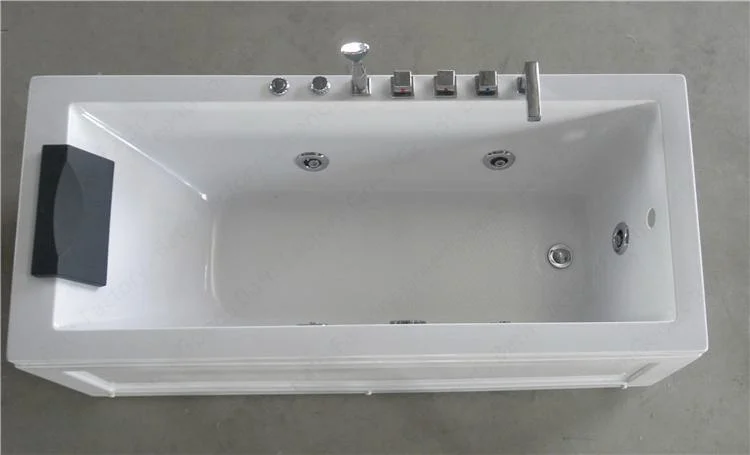 Hot Sale Hotel and Home Bathroom 2 Person Shower Bathtub Jet Massage Combo Jetted Whirlpool Tub