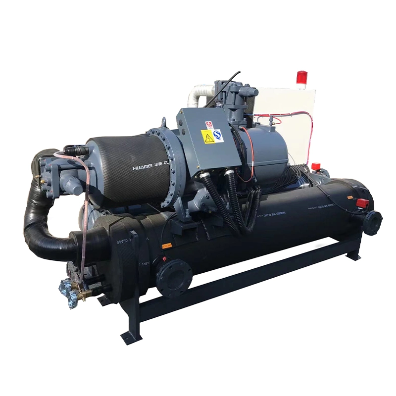 640kw Plastic Industrial Double Compressor Water Cooled Chiller