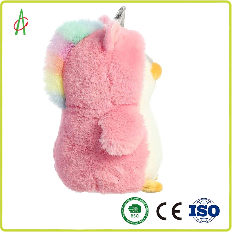 Custom Kids Plush Handmade Cartoon Cute Toy Sleeping Fabric Stuffed Unicorn Toy