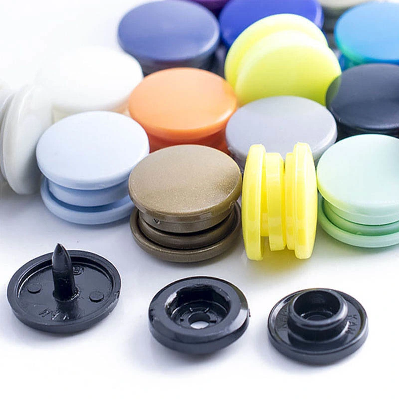 Various Colors Available Kam Snaps Button Manufacturer in China Snap Fastener T3 T5 T8 Plastic Snap Buttons