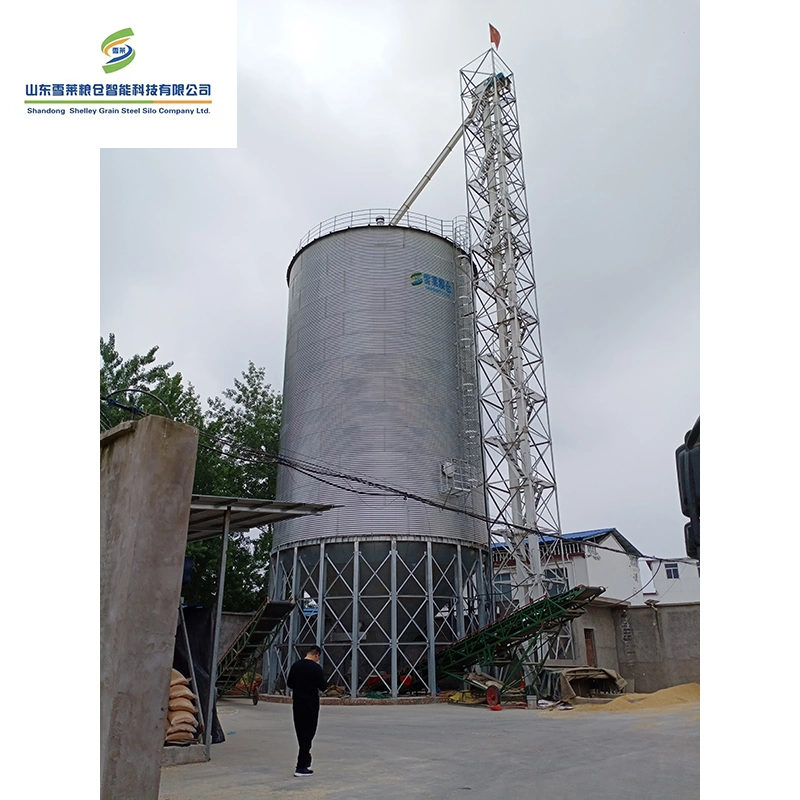 Shelley Small Hopper Bottom Grain Bins China Storage System Silo Manufacturers Factory Sale Multi-Functional Hopper Bottom Silo Hopper Bottom Silo