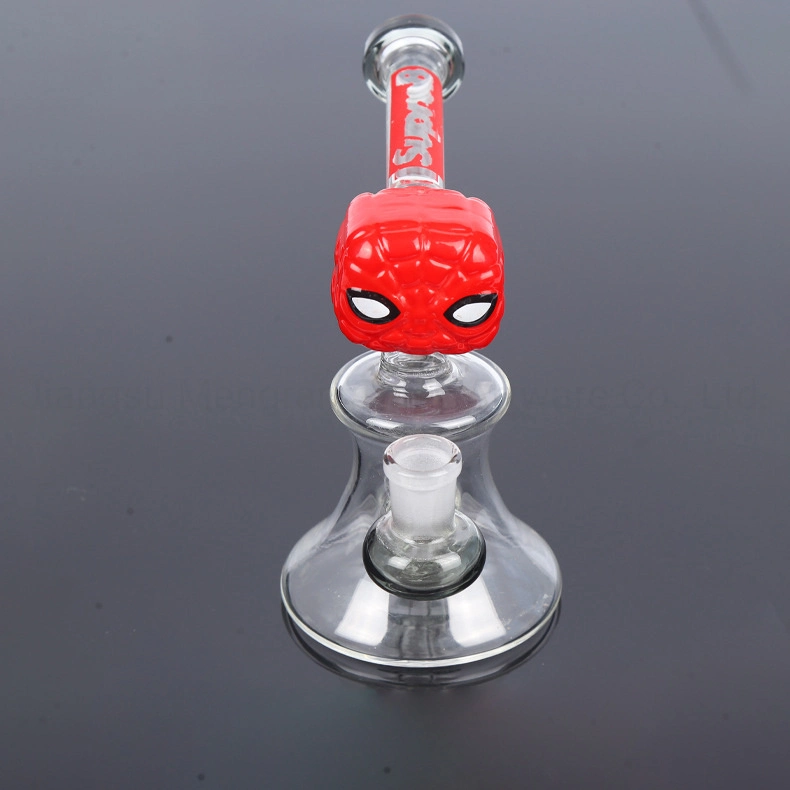 Yellow Cartoon Character DAB Rig Tree Percolator Small Glass Water Pipe