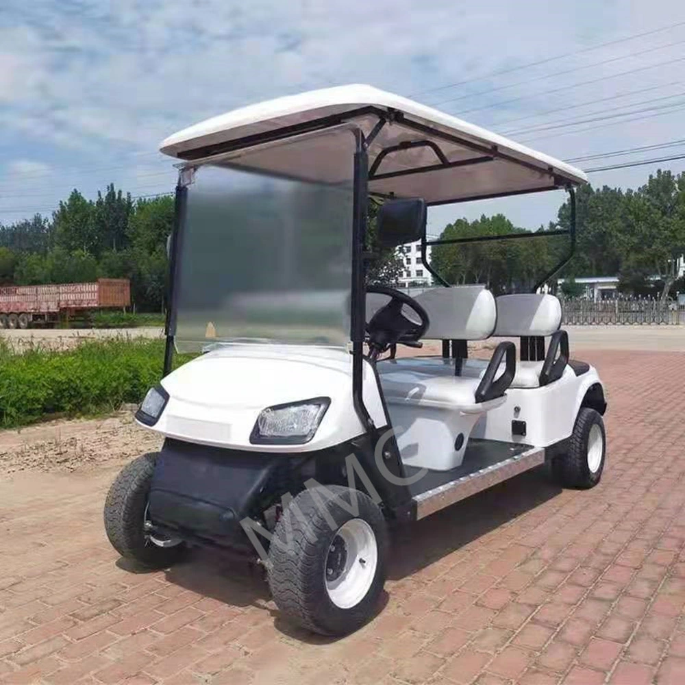 4 Sitzer 48/60/72V Blei-Säure-/Lithium-Batterie Solar-Panel Electric Club Car Golf Byggy