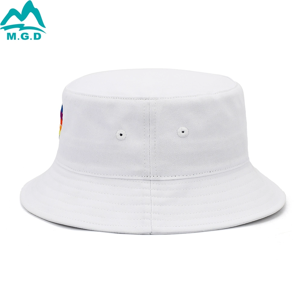 Wholesale/Supplier Fashion Adults Cotton Wide Brim Embroidery Bucket Hat Hip Hop Fishing Cap