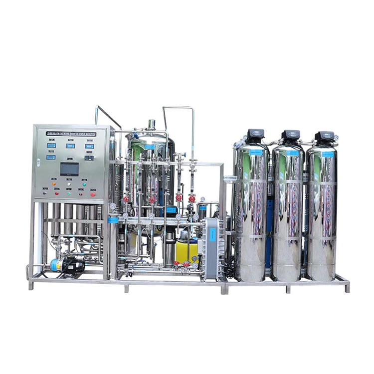 Automatic Control Valve Stainless Steel RO Water Treatment System Equipos De Agua Ultrapura