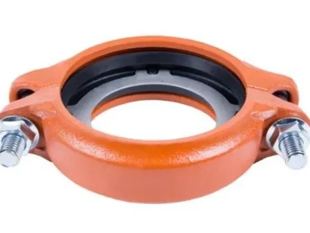 OEM UL&FM Approved Ductile Iron Grooved Fittings Flexible Coupling