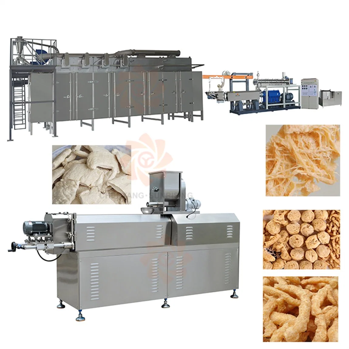China Supplier Soy Protein Production Line Stainless Steel Instant Porridge Baby Food Equipment