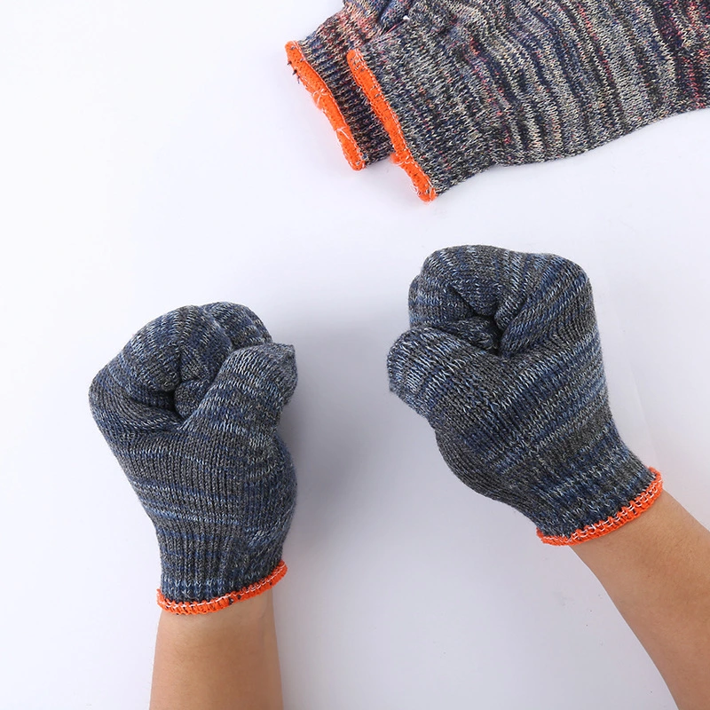 Factory Direct Heavyweight Cotton Knitted Protective Work Gloves