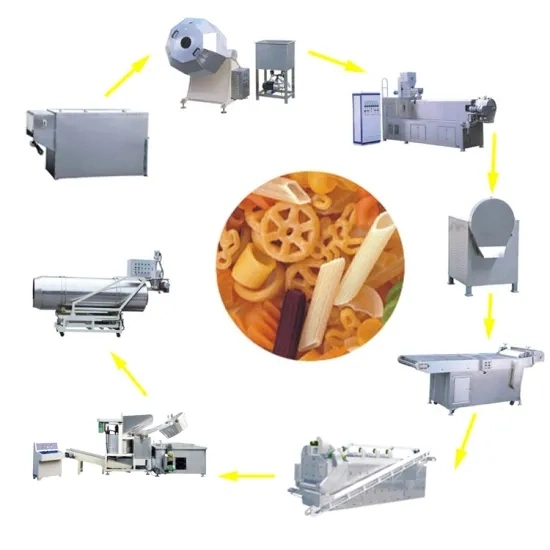 High Production Snack Full Automatic Puffed Food Machine