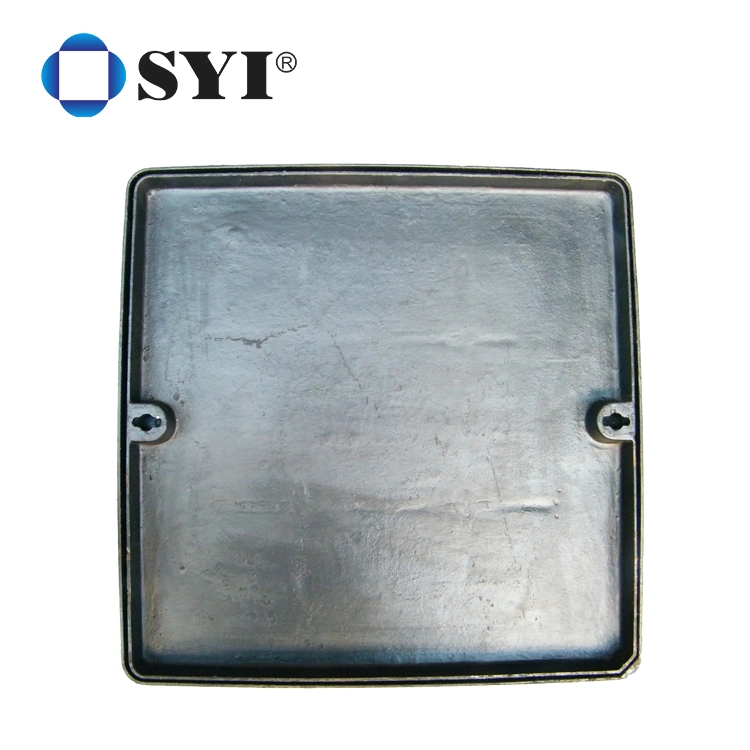 Good Smooth A15 B125 C250 D400 E600 F900 En124 Ductile Iron Recessed Manhole Cover and Frame