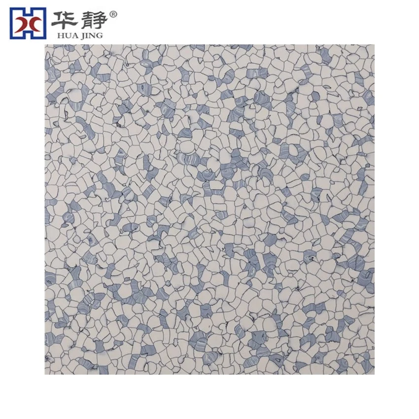 Design Hospital Conductive Waterproof Click Rigid Homogeneous PVC Vinyl Antistatic Anti-Static ESD Flooring Conductive Tile ESD Tile for Cleanroom Datacenter