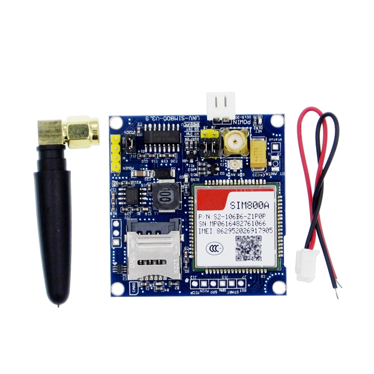 Kit SIM800A module d'extension sans fil GSM GPRS antenne de carte STM32 Testé dans le monde entier