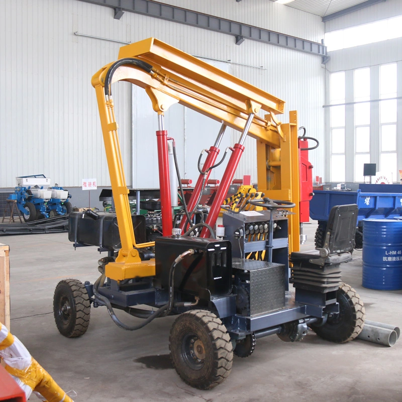 Factory Direct Sales Coal Mine Crawler Ground Pile Driver Gold Mining Core Sample Drilling Rig