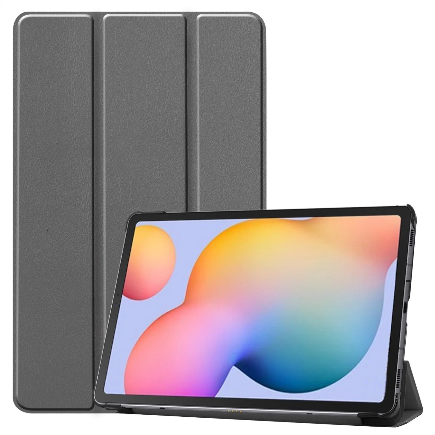 Folio Case für Samsung Galaxy Tab S6 Lite Magnetständer Cover Auto Sleep