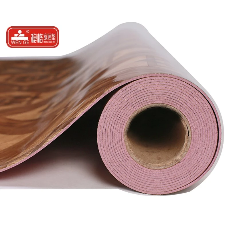 Precio inferior al por mayor Laminado de varios diseñados 1,0mm-1,6mm esponja espuma PVC Rollo de plástico de vinilo para pisos