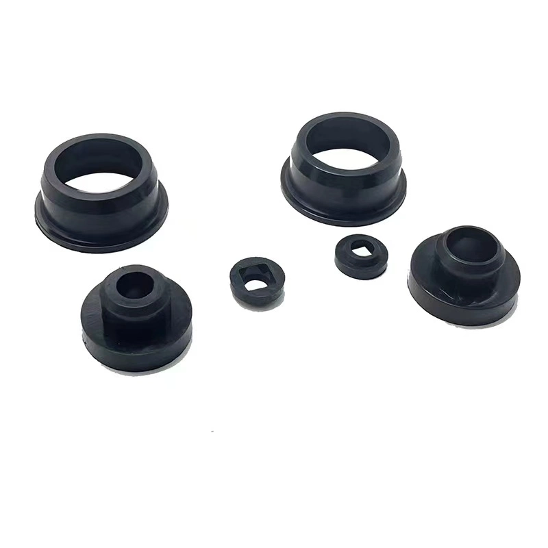 Custom Durable Round Shock Absorb Screw Mount Plastic Rubber for Cable Wire