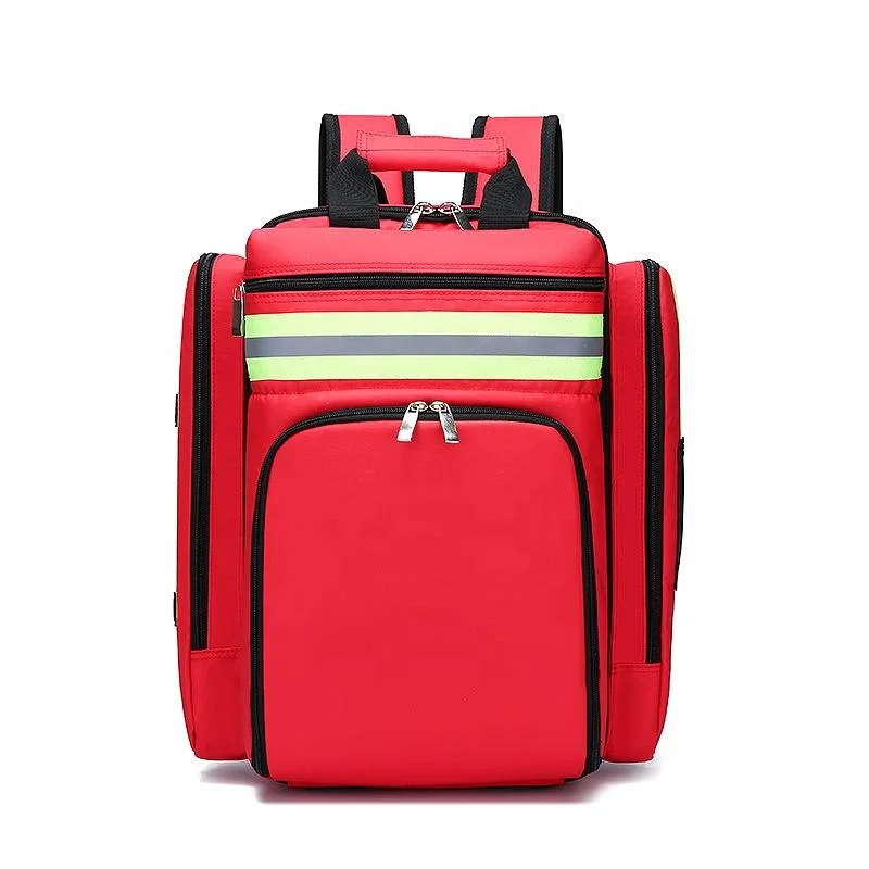 Empty Stylish Trauma Modular Paramedic First Aid Kit Medical Collection Luxury Trolley Bags Medic Module Backpack Bag for Doctor