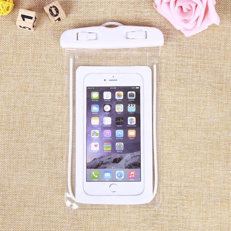 Wholesale/Supplier PVC Water Proof Transparent Phone Pouch for Mobile Phone Universal Phone Bag