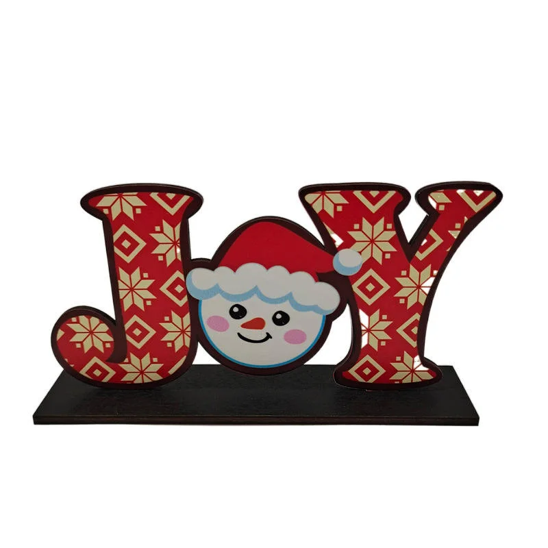 Wholesale/Supplier Customized UV Printing Wooden Christmas Decoration