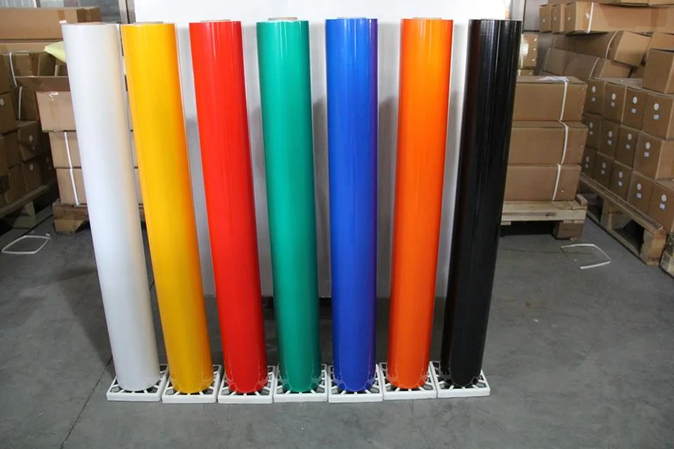 الإعلان المخصص Grade Pet Reflective Film Sheeting Vinyl