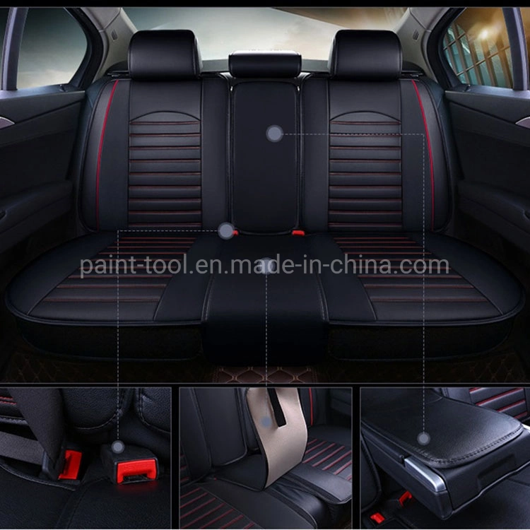 Wholesale/Supplier Universal Full Leather Front and Rear Waterproof Polyester Seat Cover Car