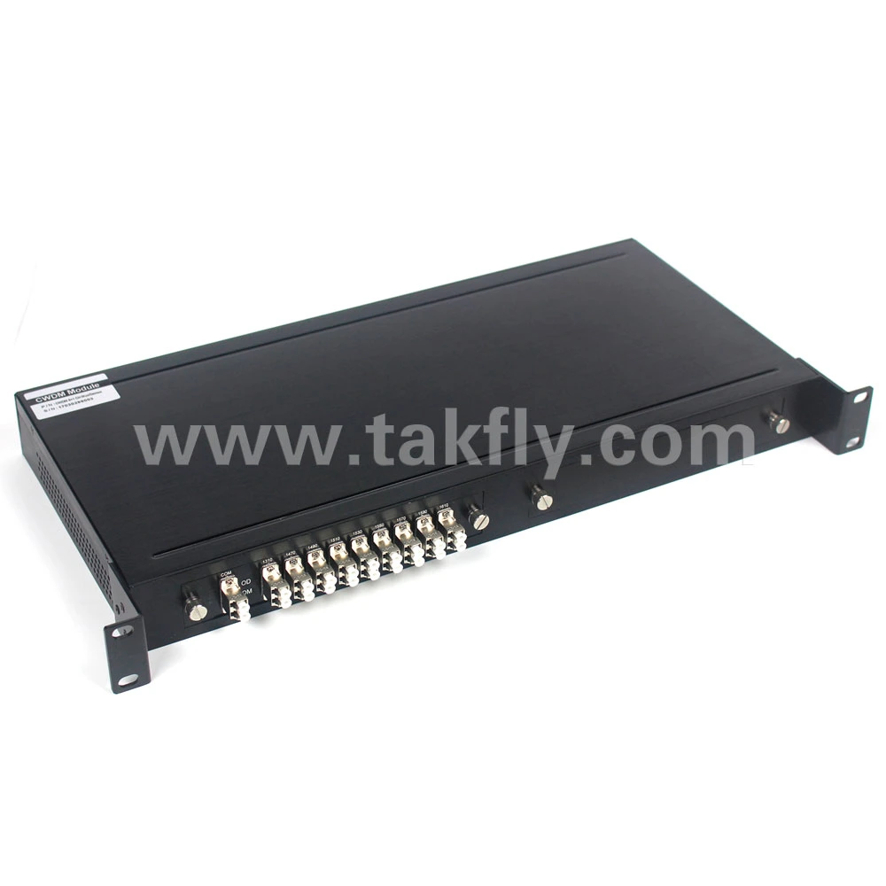 1u 19" Rack Mount 8+1channels Filter Demultiplexer CWDM