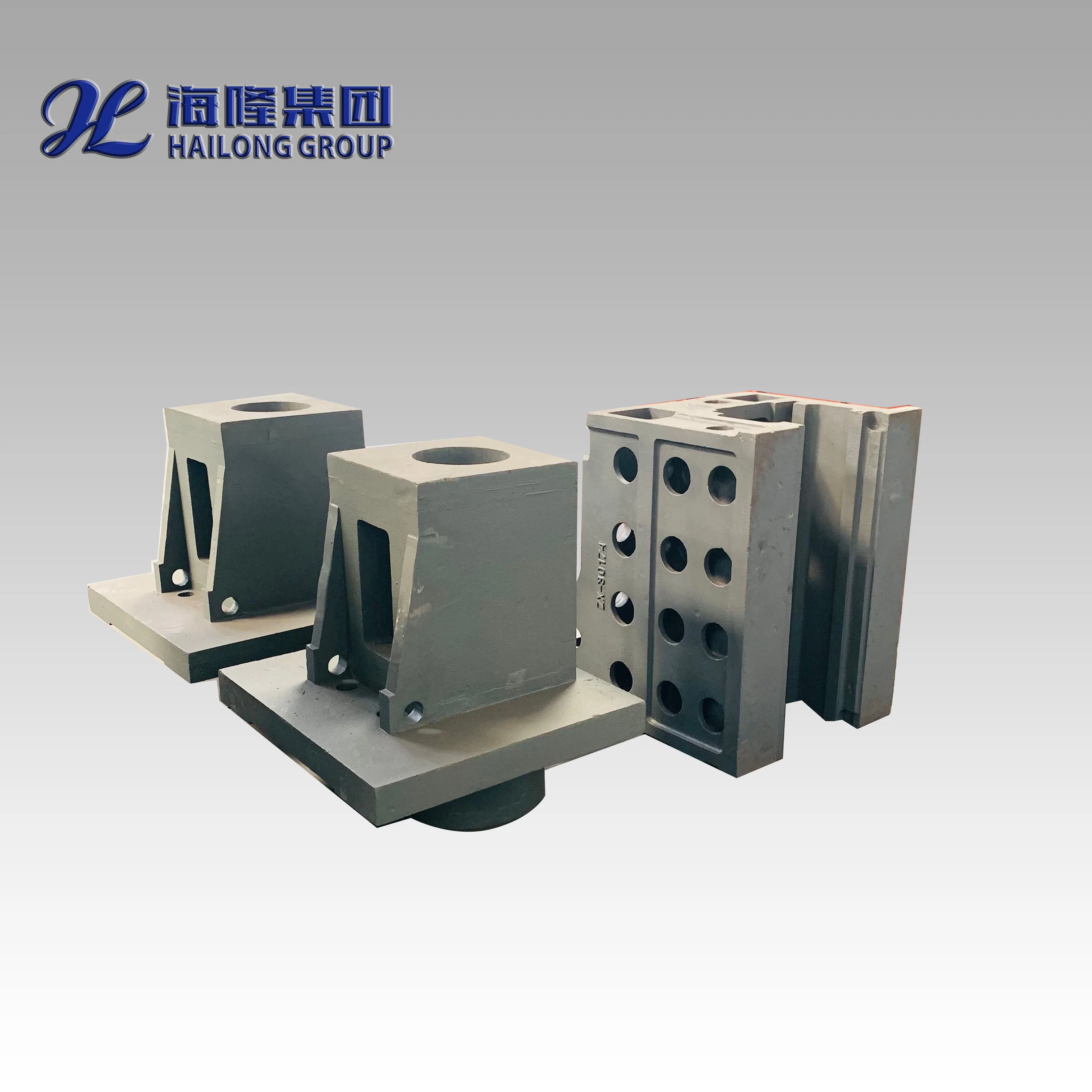 Iron Sand Casting CNC Machine Tool Bed Base / Column / Spindle China Foundry