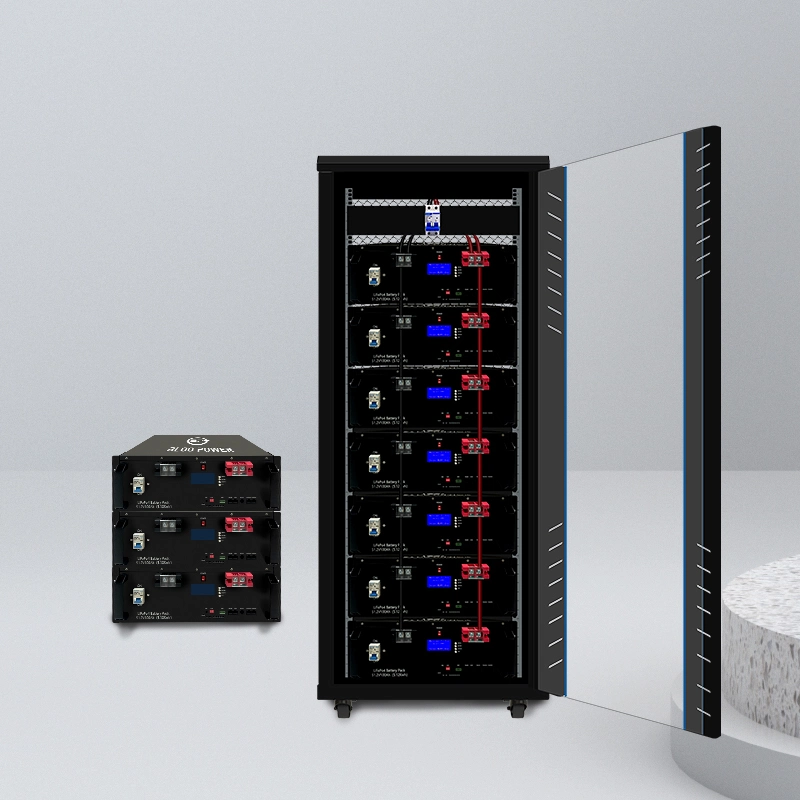 Muro de la batería de iones de litio Bloopower Lithiumion Estación inversor 5.12 kwh BMS cargadores de baterías de alimentación eléctrica de la casa en casa en el poder de cuadrícula