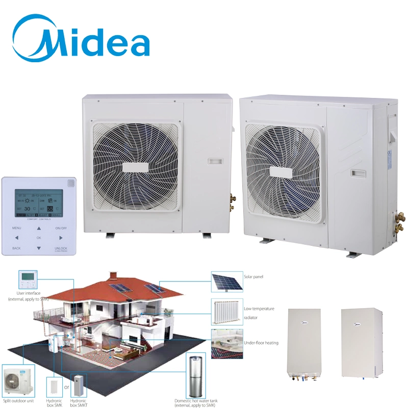 Midea Gejzer Outdoor Shower Full House Element Electric Atmor Instant Hot Water Shower Heat Pump Heater with Thermostat