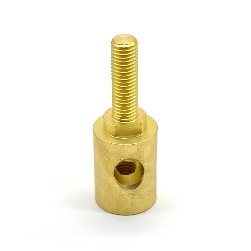 Factory Manufacturing H59-2 High Voltage Terminals Copper Nut Non Standard Precision Shaft Inserts Terminals Nut Post Terminal Accessories