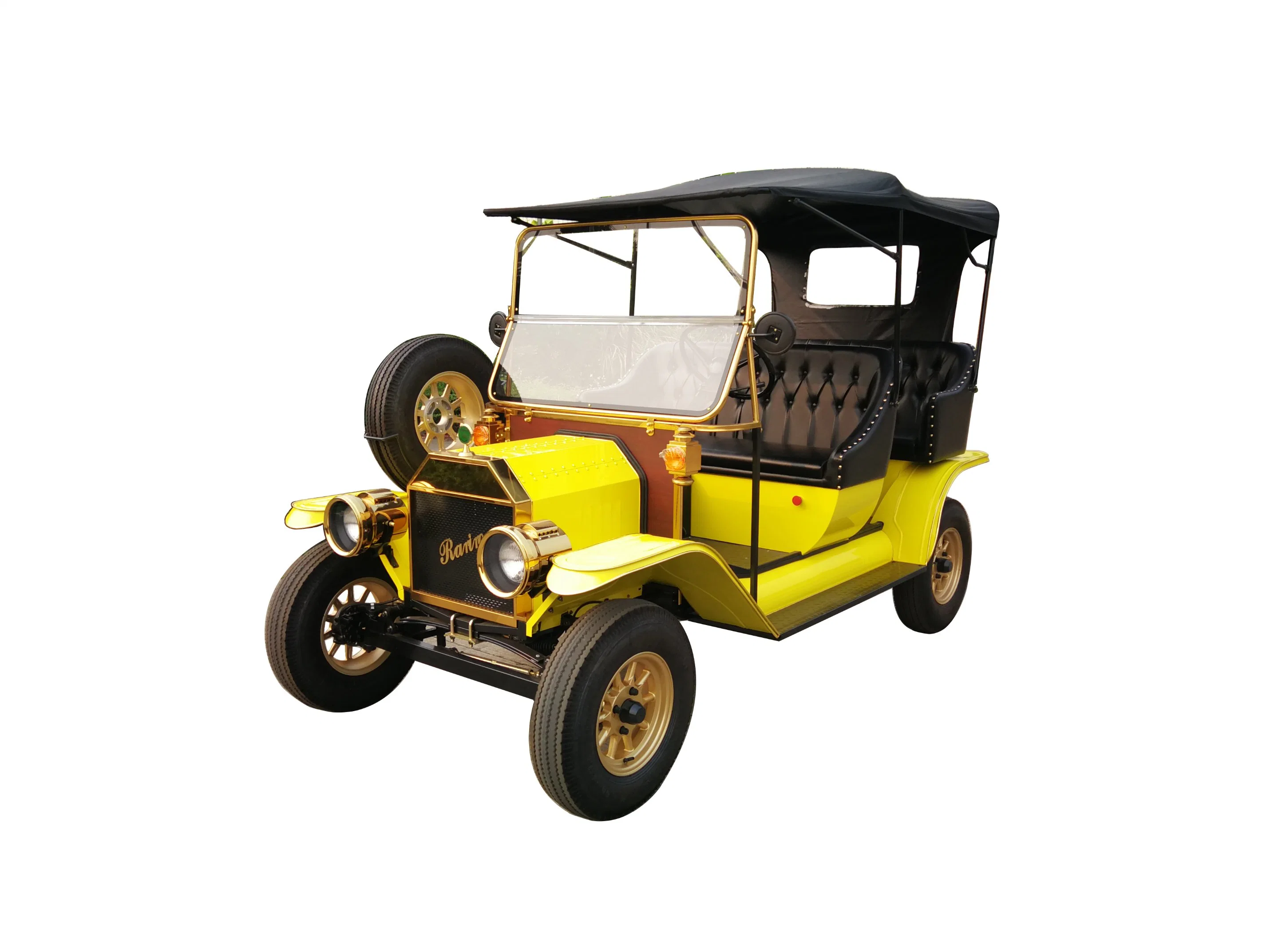 Golf Cart 2 Seats 4 Seats Electric Sightseeing Car Four Wheel Hotel Tourism Reception Viewing Property Security Patrol Car