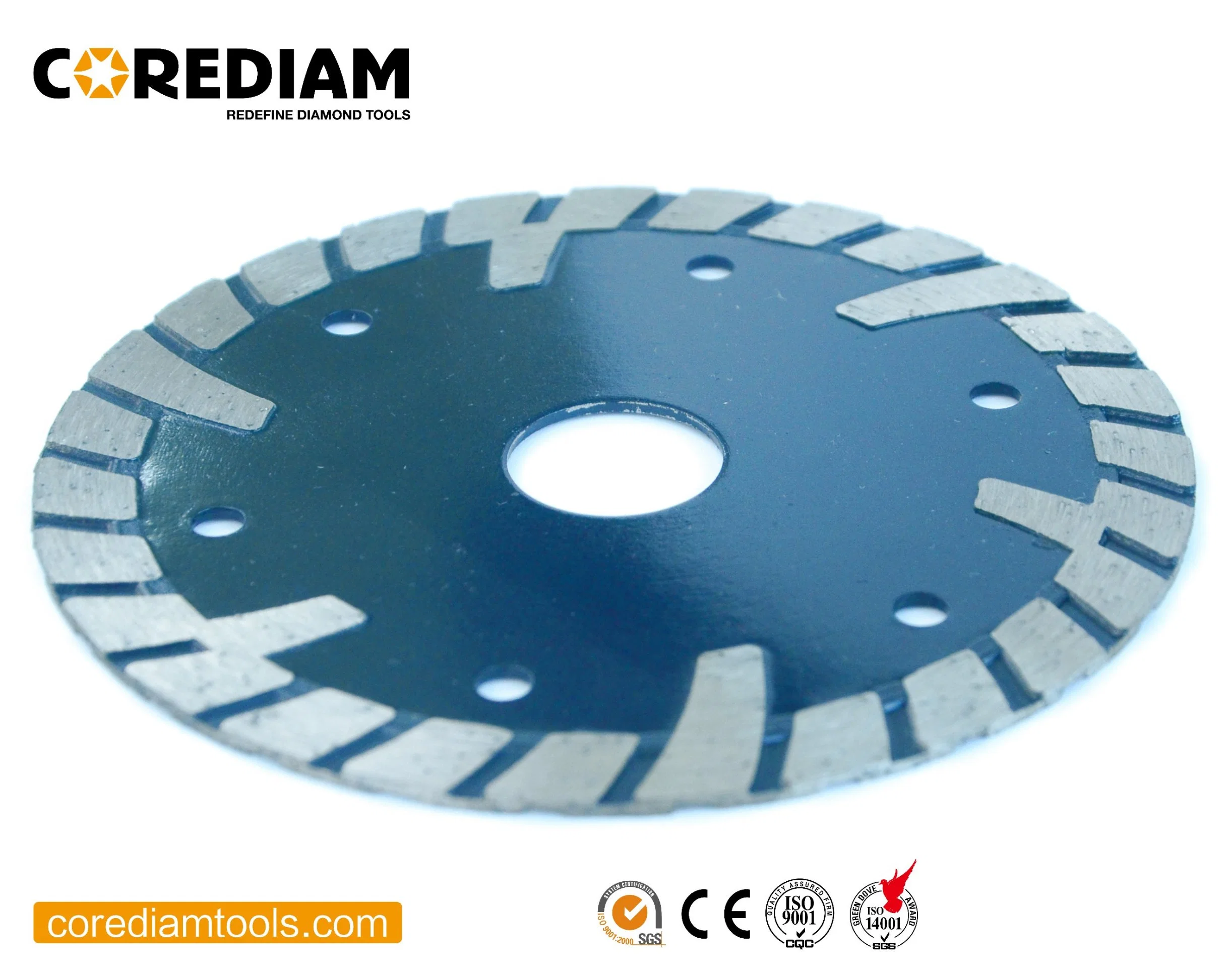 Long Cutting Life Diamond Turbo Type Stone Saw Blade/Diamond Tool