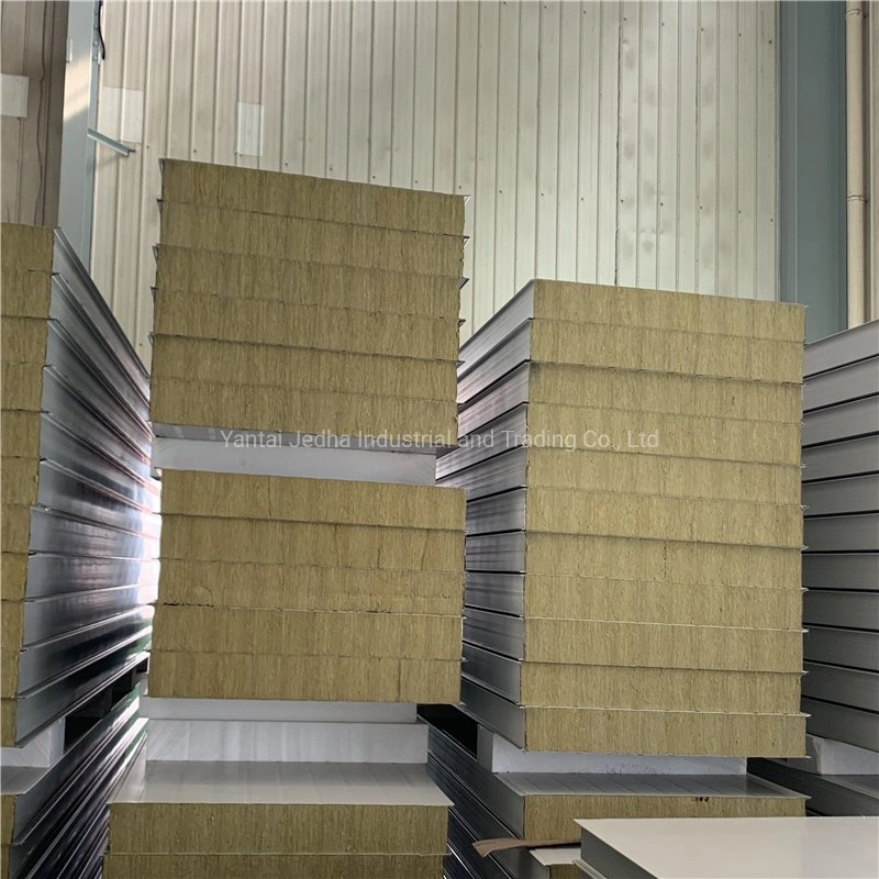 Wärmeisolierte, schallisolierte, feuerfeste EPS/Polystyrol/PU/PIR/PUR/PUF/Polyurethan/Rockwool/Glaswolle Akustikpaneel für Sandwichplatten Wand/Dach/Decke/Trennwand