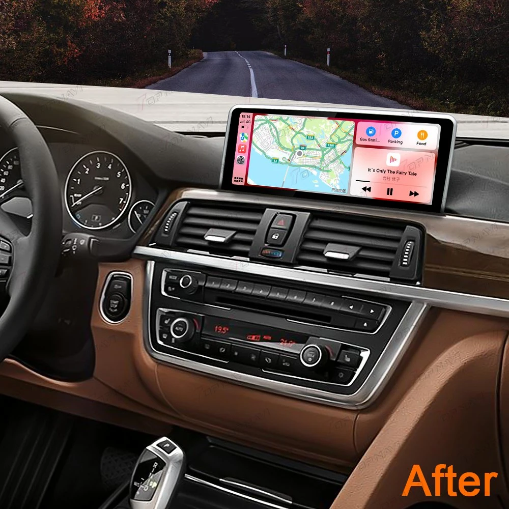10,25 pulgadas Android para BMW Serie 3 de 4 Serie F30 2012-2017 Radio Auto estéreo GPS coche reproductor de vídeo