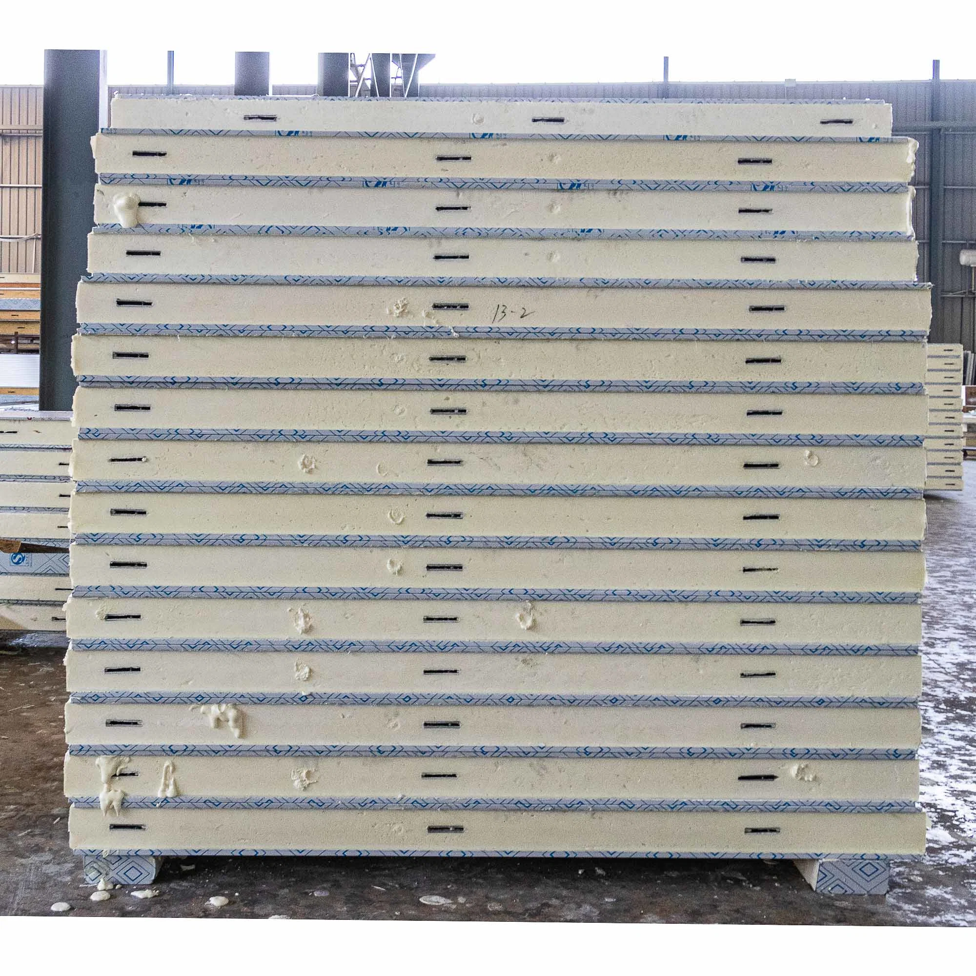 Refrigeration Equipment Customized Polyurethane Sandwich Panels for Cold Storage