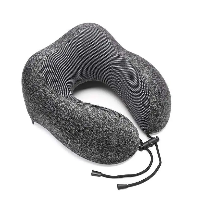 U-Shaped Oreiller Almohada de viaje U-Shap Mayorista de alivio del dolor Popular Más reciente Venta caliente cuello hinchable Lumbar almohada Kit de viaje