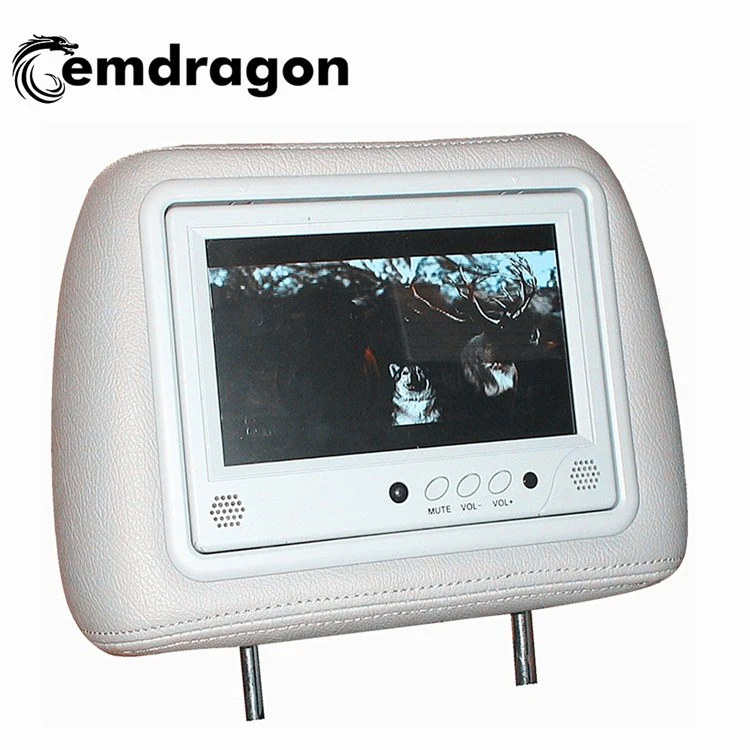 Bus Advertising Headrest 7 Inch Android OPS Module Digital Signage LCD OEM Screen Bus Panel