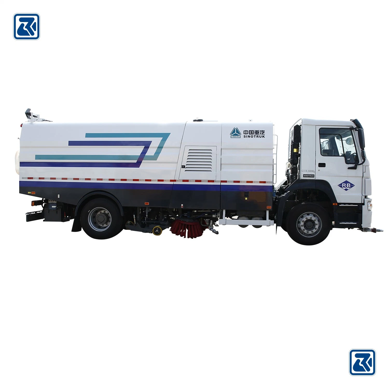 Environmental Street Cleaning Vacuum Multi-Function Road Sweeper Truck