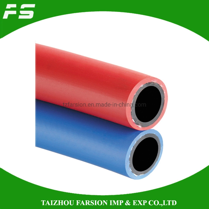 1/2" Standard Soft Smooth Surface PVC Flexible Twin Line Welding Oxygen Acetylene Hose