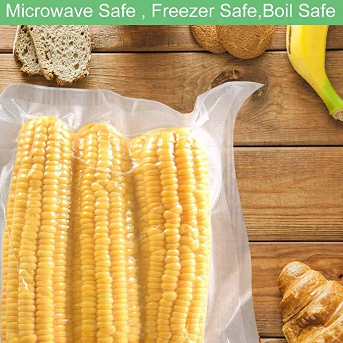 O2frepak Absorbeur d'oxygène et en relief les rouleaux d'étanchéité Sac Sous Vide pour la viande et de légumes/emballage de fruits