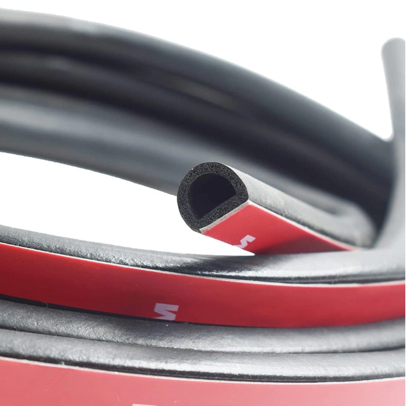 Auto Noise Guide Car Door Rubber Sealing Strip, B/D/P/Z Type