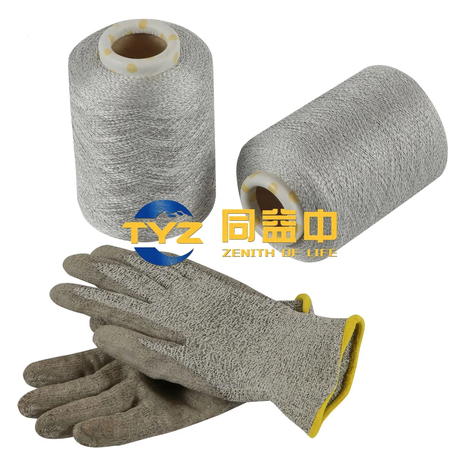 Cut-Resistant Yarn Blending Yarn for Cut-Resistant Gloves-En388-Tyz-600