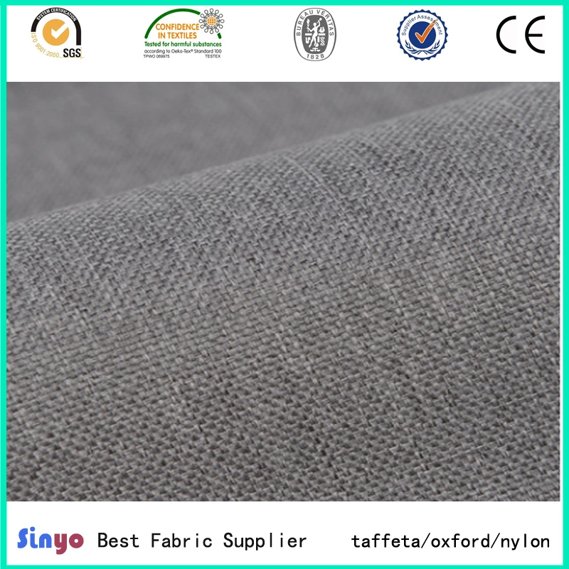 600d PU PVC Coated Cationic Polyester Fabric for Upholstery Furniture.