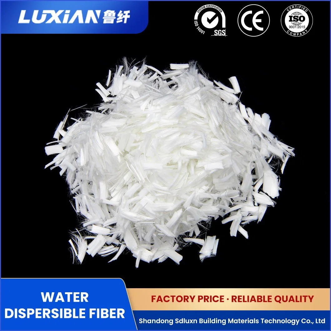 Sdluxn Ultra-Short Dispersed Fiber Lxbgf Hydrophilic Polypropylene Cement Fiber China Polymer Synthetic Fiber Water Dispersible PP Raw Material Supplier