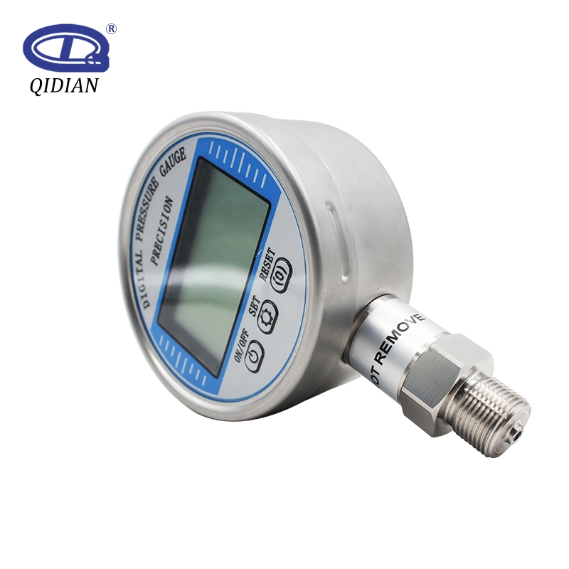 Stainless Steel 1/4 NPT 160 Psi Digital Oil Filled Pressure Gauges