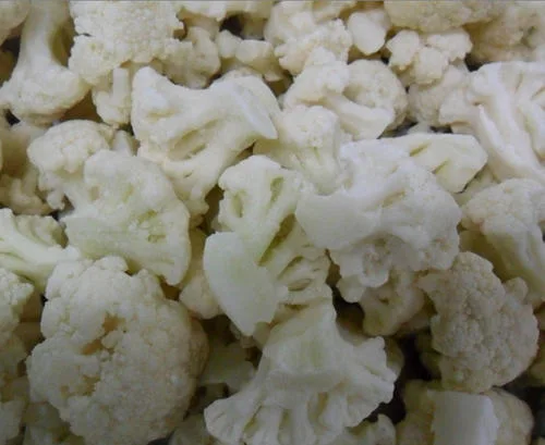 Snow White 3-5cm, 4-6cm IQF High quality/High cost performance Frozen Cauliflower Floret