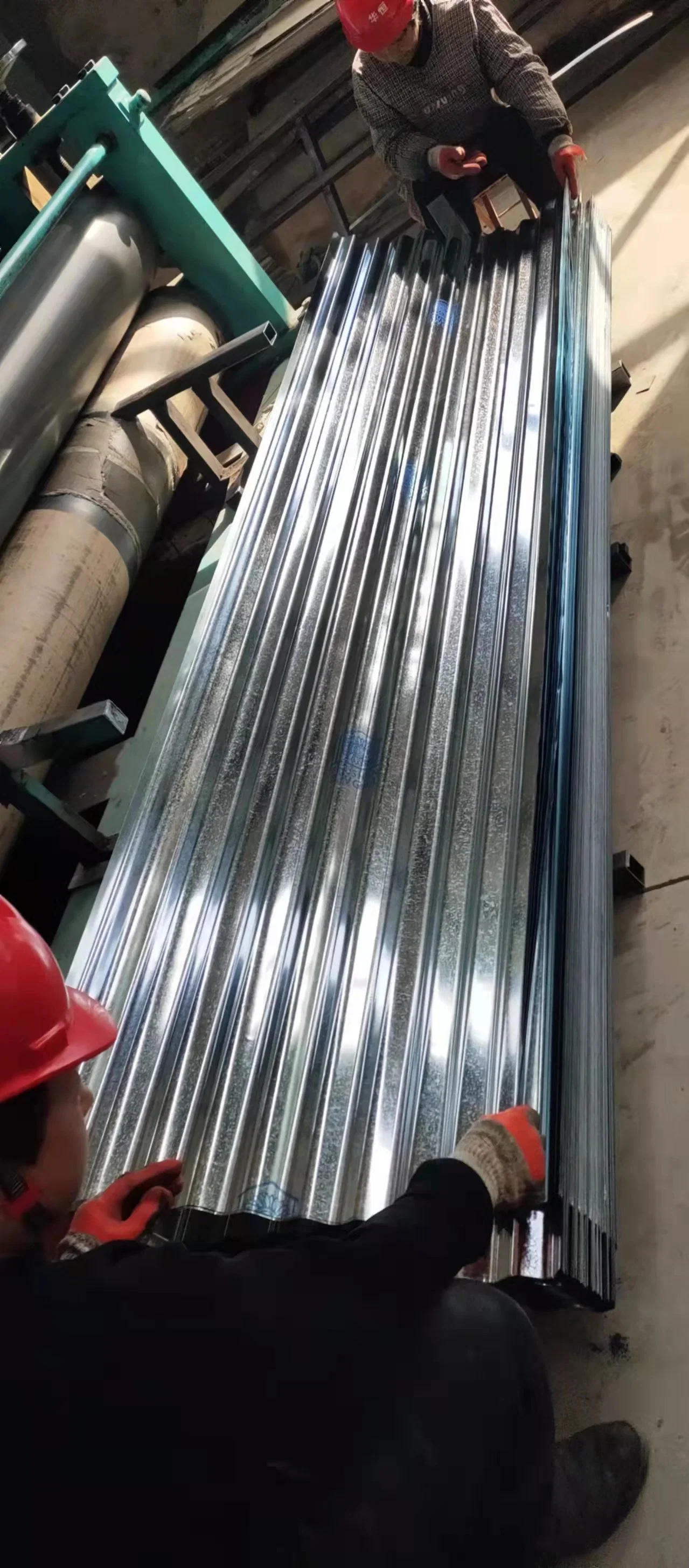 O Telhado de aço corrugado galvanizado Gi folhas de material de construção