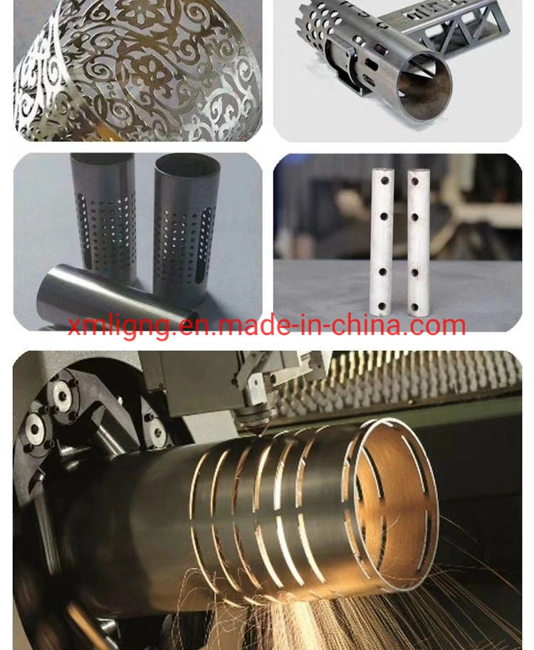 Circular Tube Pipe Angle Channel Steel Laser Cutting