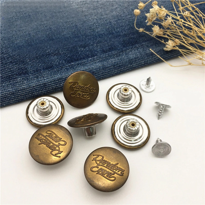 Jeans Button Metal Button for Jeans Garments